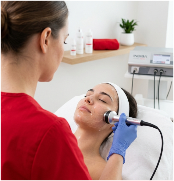 Limpieza facial con Indiba